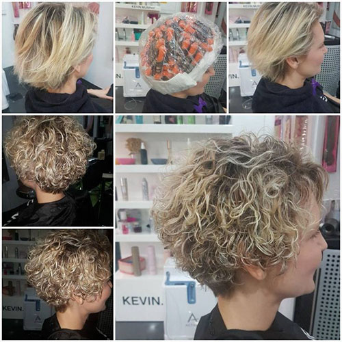 Short Curly Hairstyles For Women Over 40