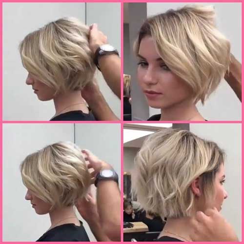 Cute Short Hairstyles For Round Faces