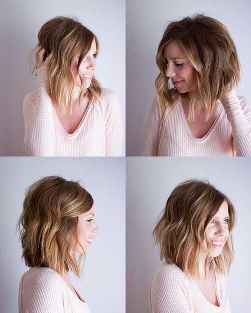 15.Cute Bob Hairstyle for Girls
