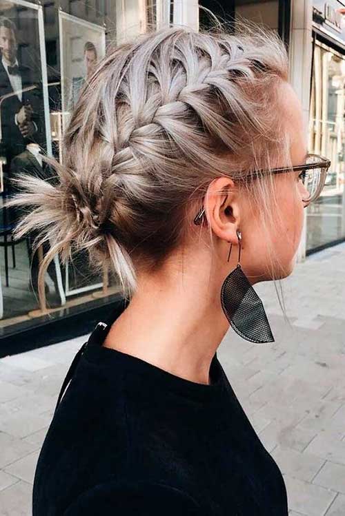 17 Easy Updo Hairstyles for Short Hair | Short Hairstyles ...