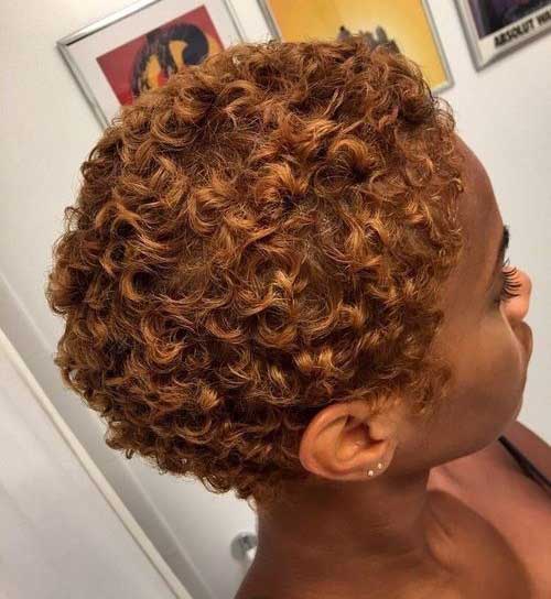 Short Natural Haircuts for Black Women-8