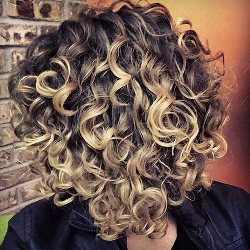 Short Layered Haircuts For Curly Hair