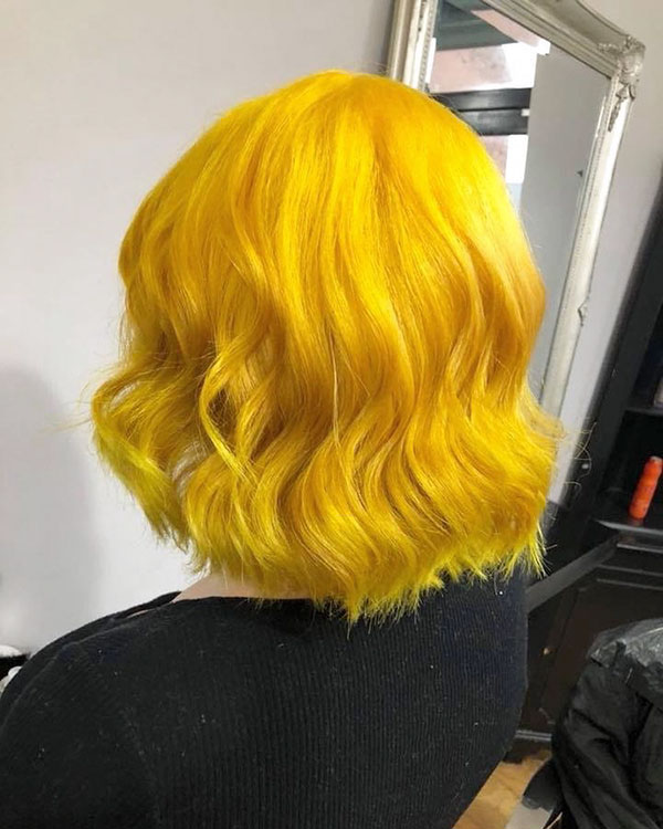 Pictures Of Short Yellow Hair