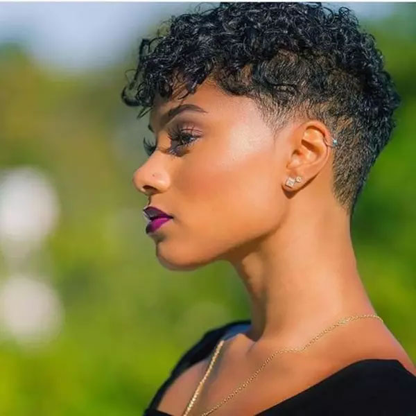 Very Short Natural Curly Hairstyles