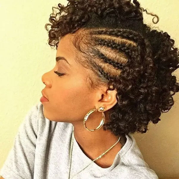 Cute Short Natural Curly Hairstyles