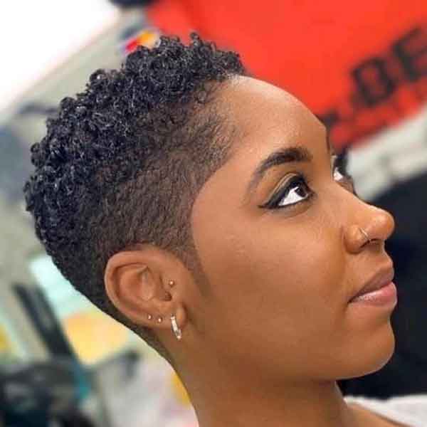 Short Curly Natural Hairstyles