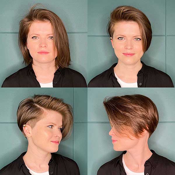 Pixie Cut With Long Sides