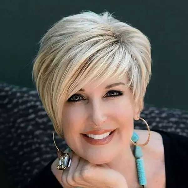 Short Haircuts For Women Over 60