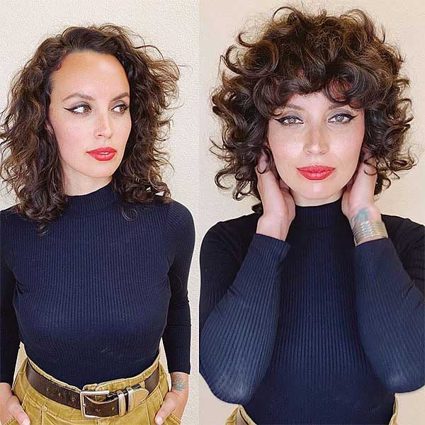 Short Haircuts For Curly Hair
